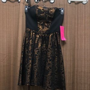 Strapless Betsey Johnson Dress